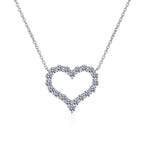 Heart Necklace, Stainless Steel