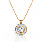 Necklace, 18K Gold Plated Steel
