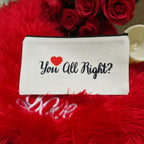 Custom Small Cotton Zipper Pouch: Photo, Logo, Text