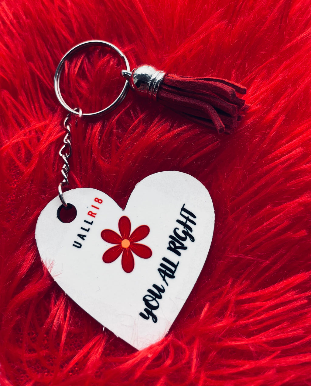 Custom Keyring with Tassel