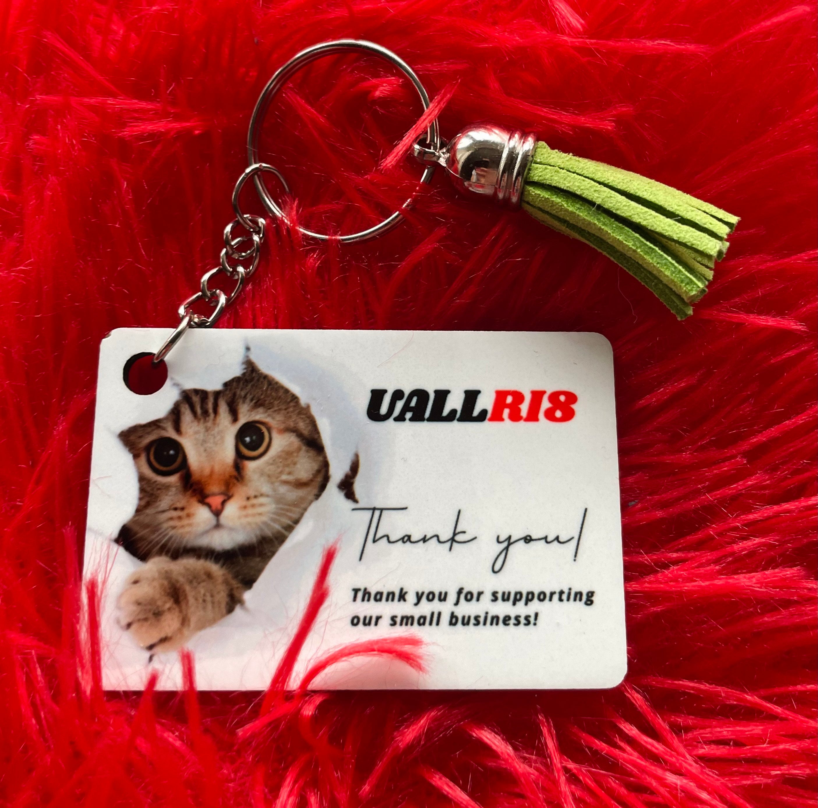 Custom Keyring with Tassel