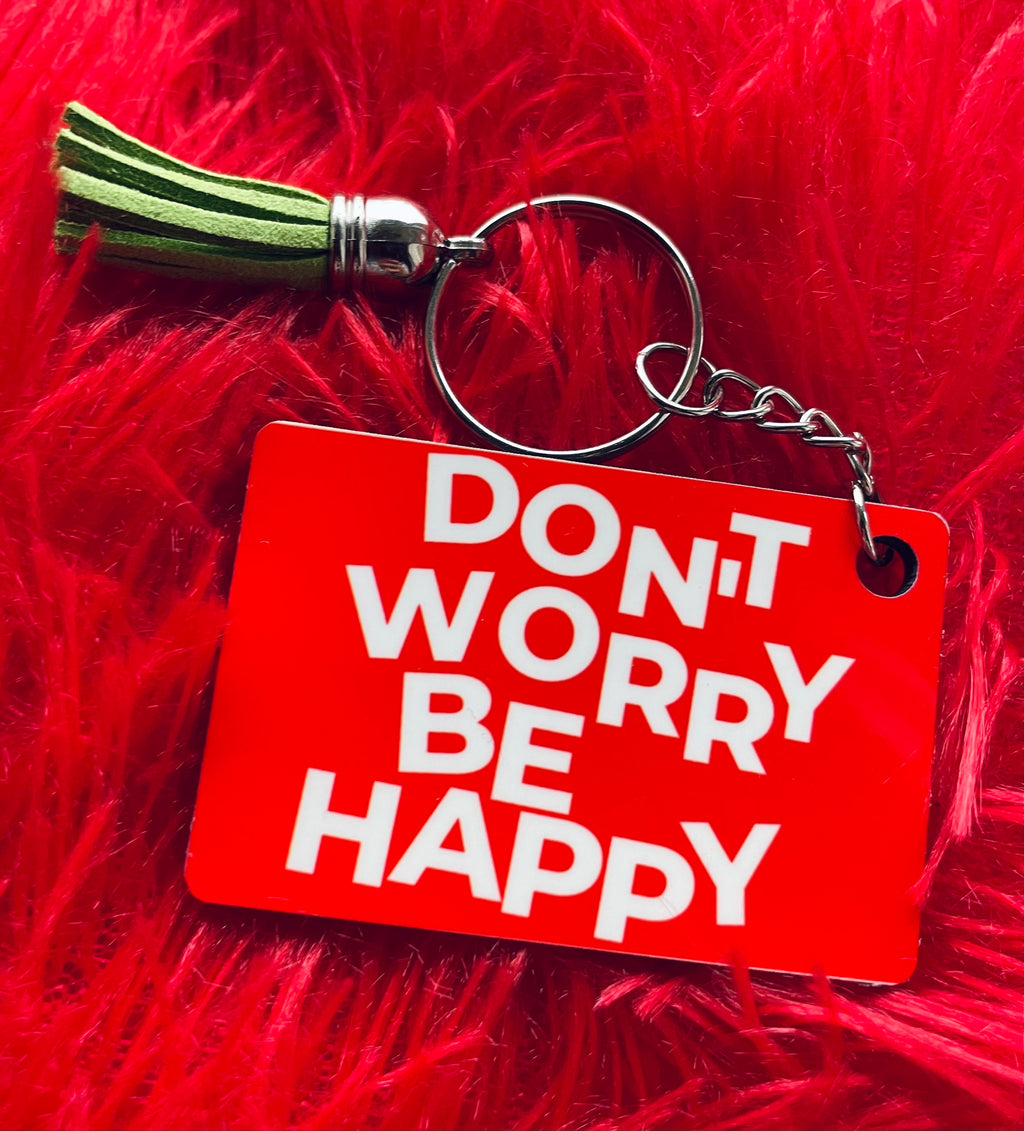 Custom Keyring with Tassel