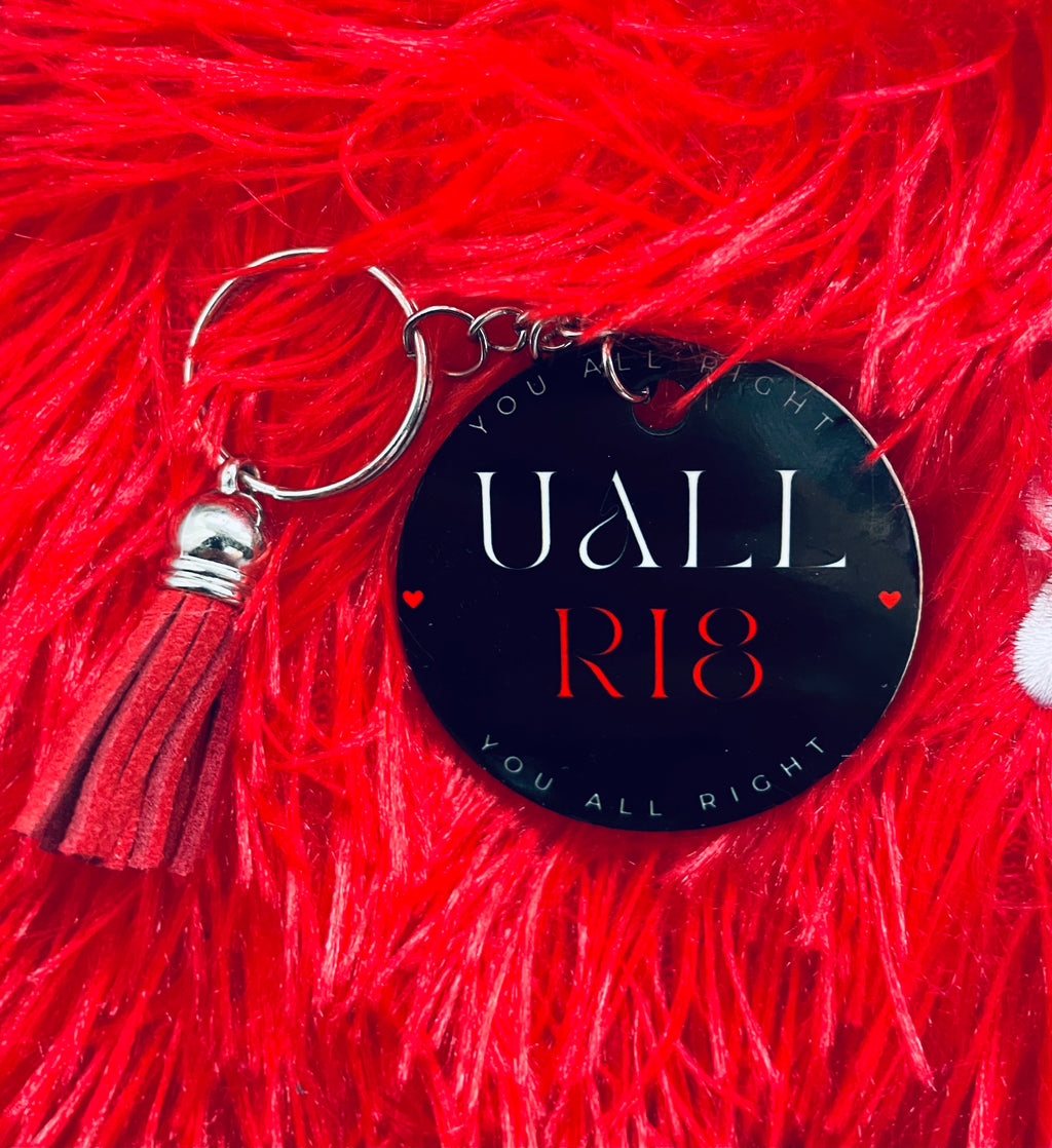 Custom Keyring with Tassel