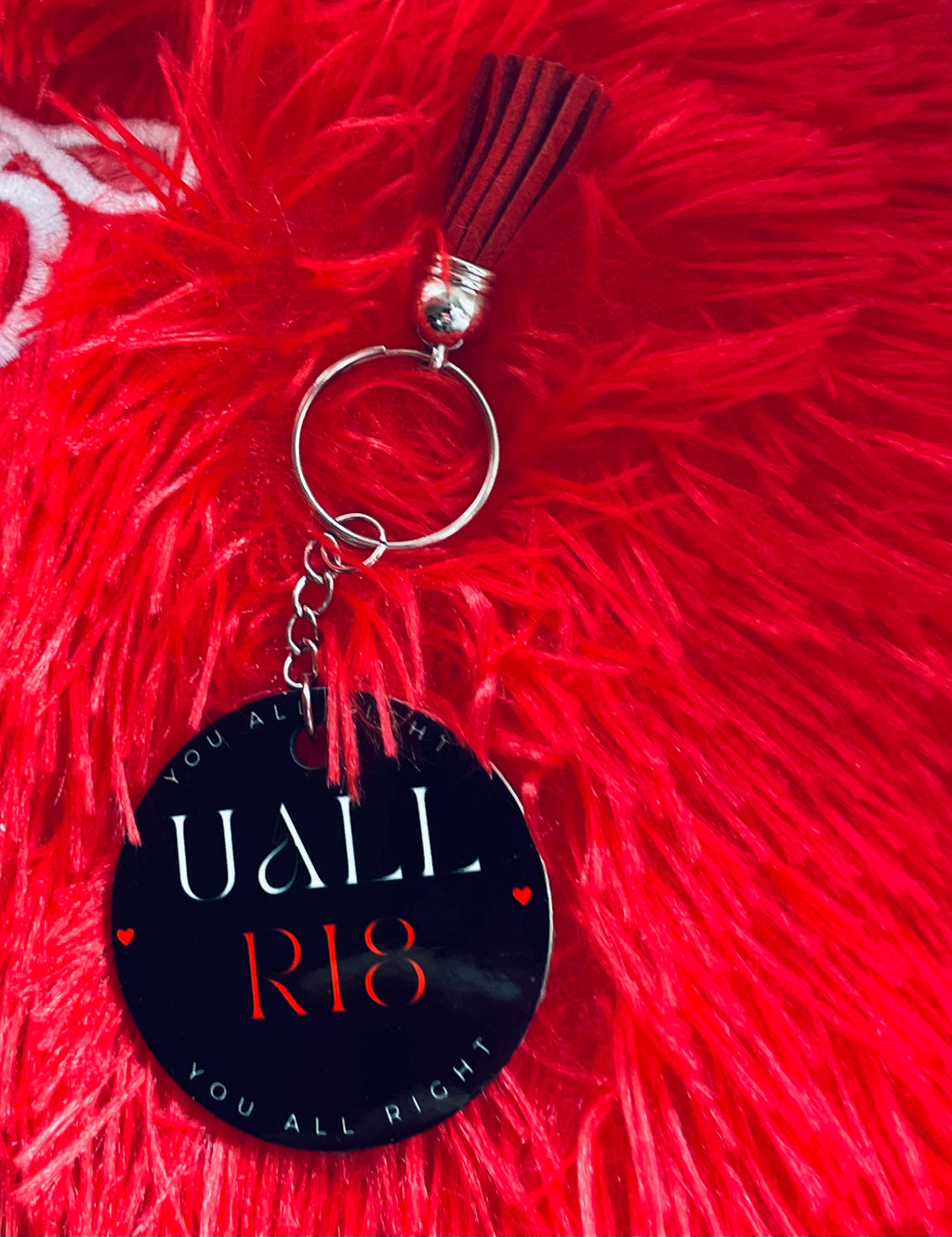 Custom Keyring with Tassel