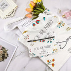 Custom Small Cotton Zipper Pouch: Photo, Logo, Text