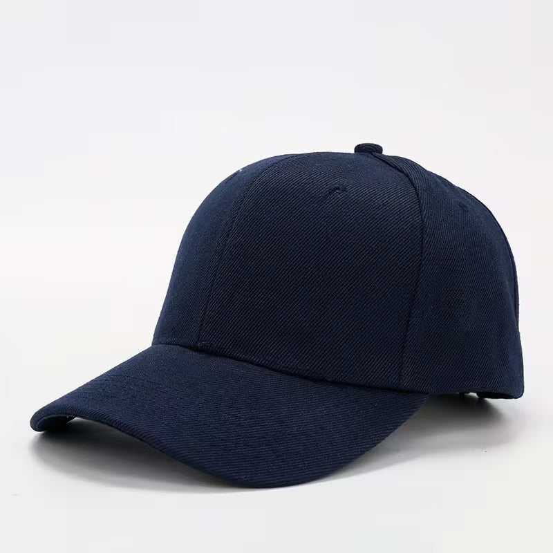 Navy Blue Unisex Baseball Cap