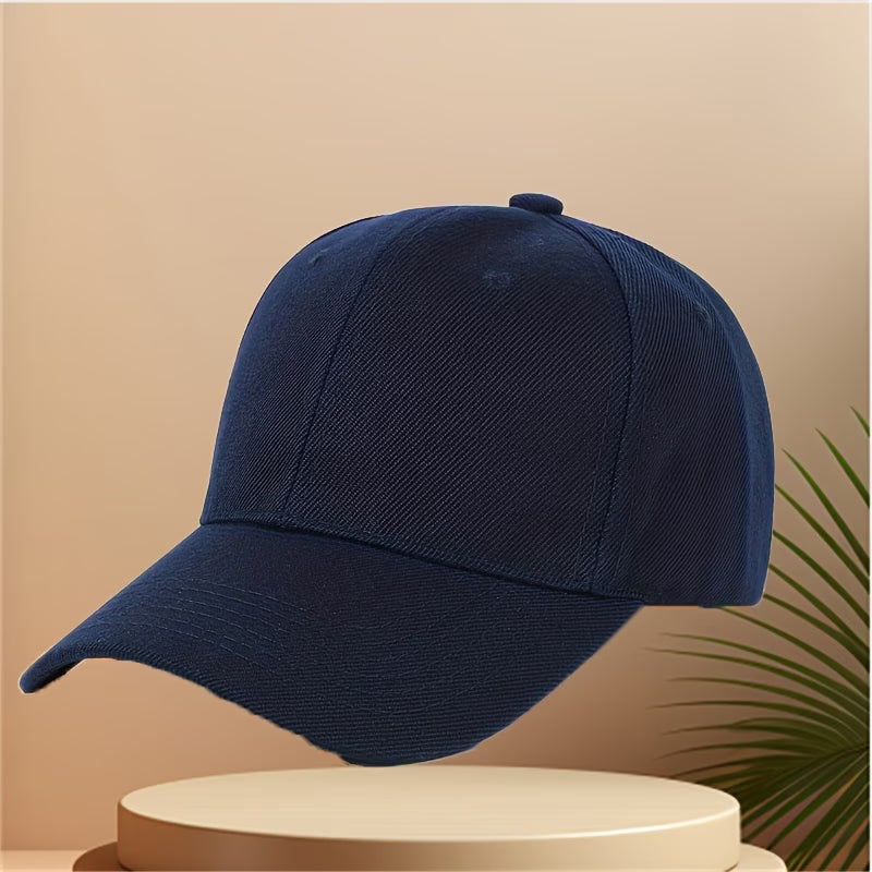 Navy Blue Unisex Baseball Cap