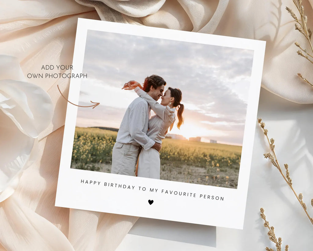 Personalised Photo Gift Card