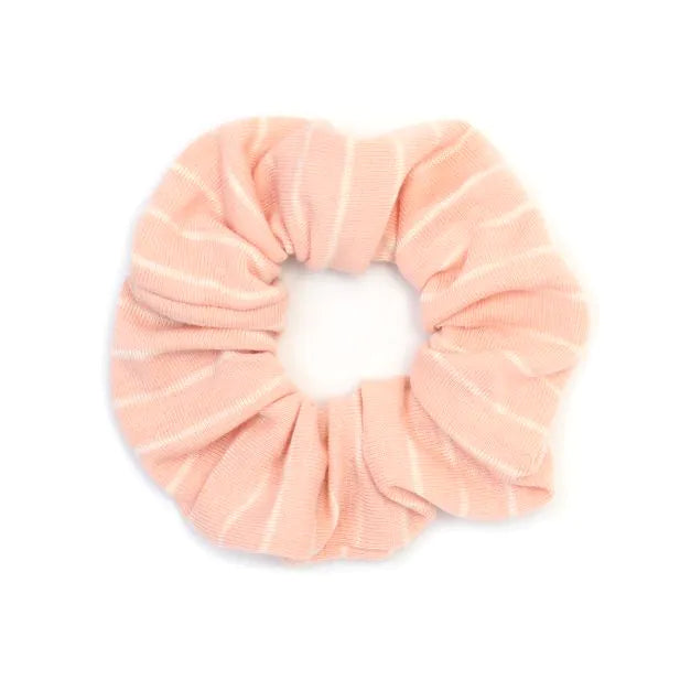 Regular - 100% cotton striped scrunchie