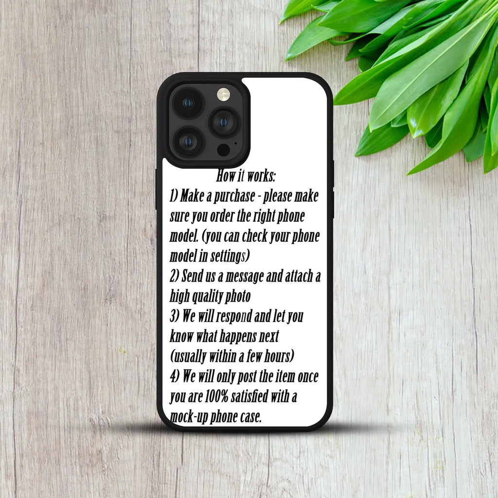 Personalized TPU Phone Case: Custom iPhone, Samsung, Google Pixel