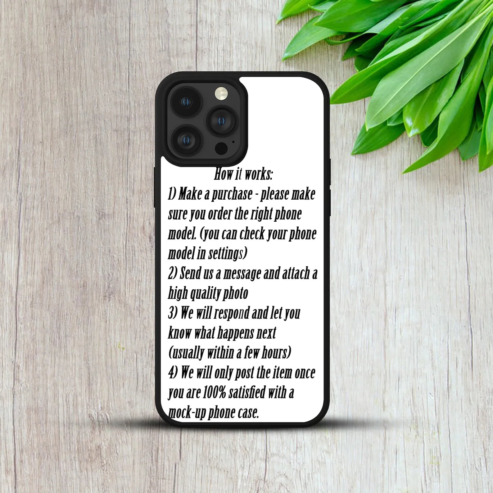 Personalized TPU Phone Case: Custom iPhone, Samsung, Google Pixel